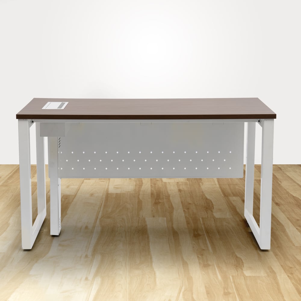 4ft Manager Table 25mm CW top with modesty panel CW - VERTEX SERIES