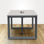 Meeting Table 5×3 Grey top for office – VERTEX SERIES