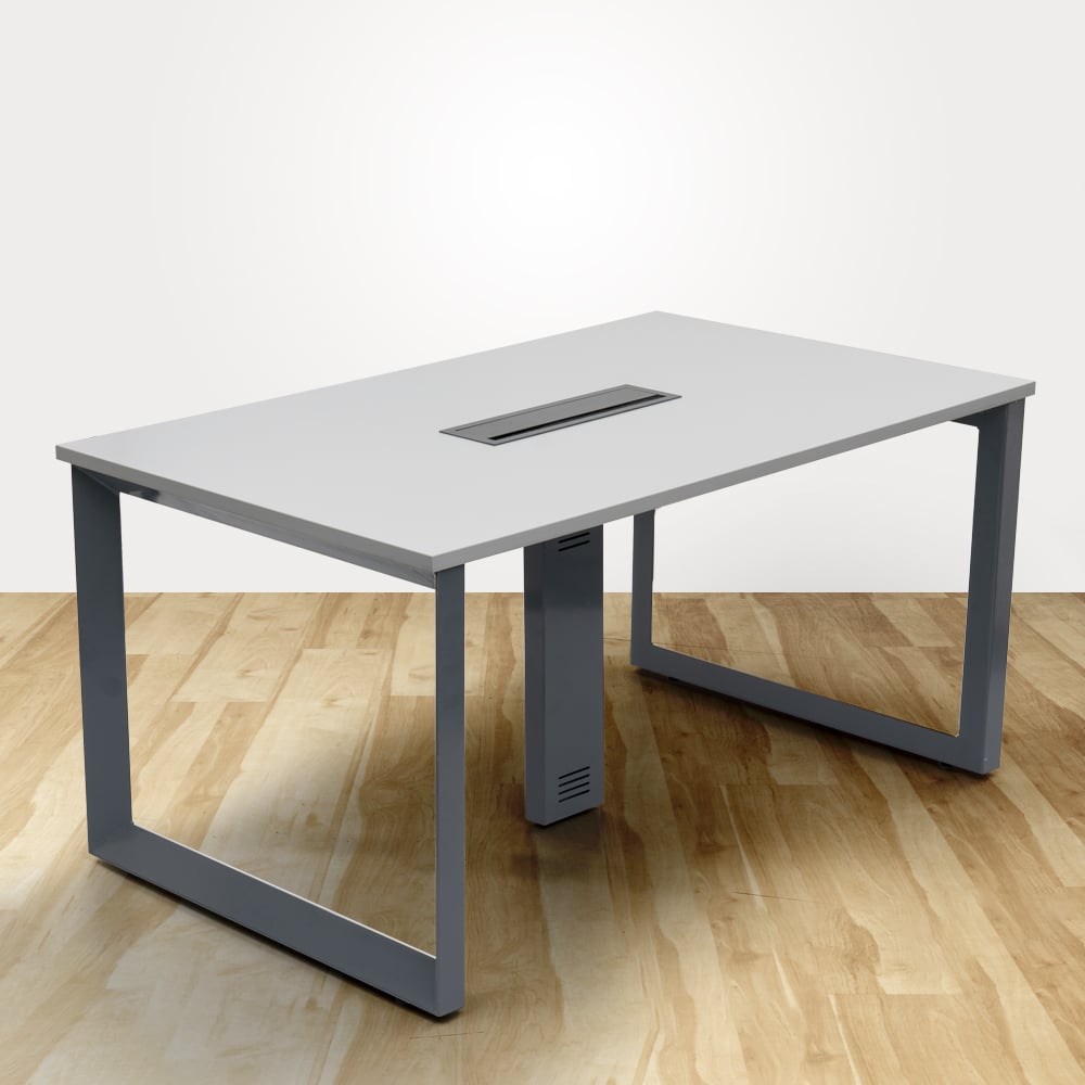 Meeting Table 5×3 Grey top for office – VERTEX SERIES