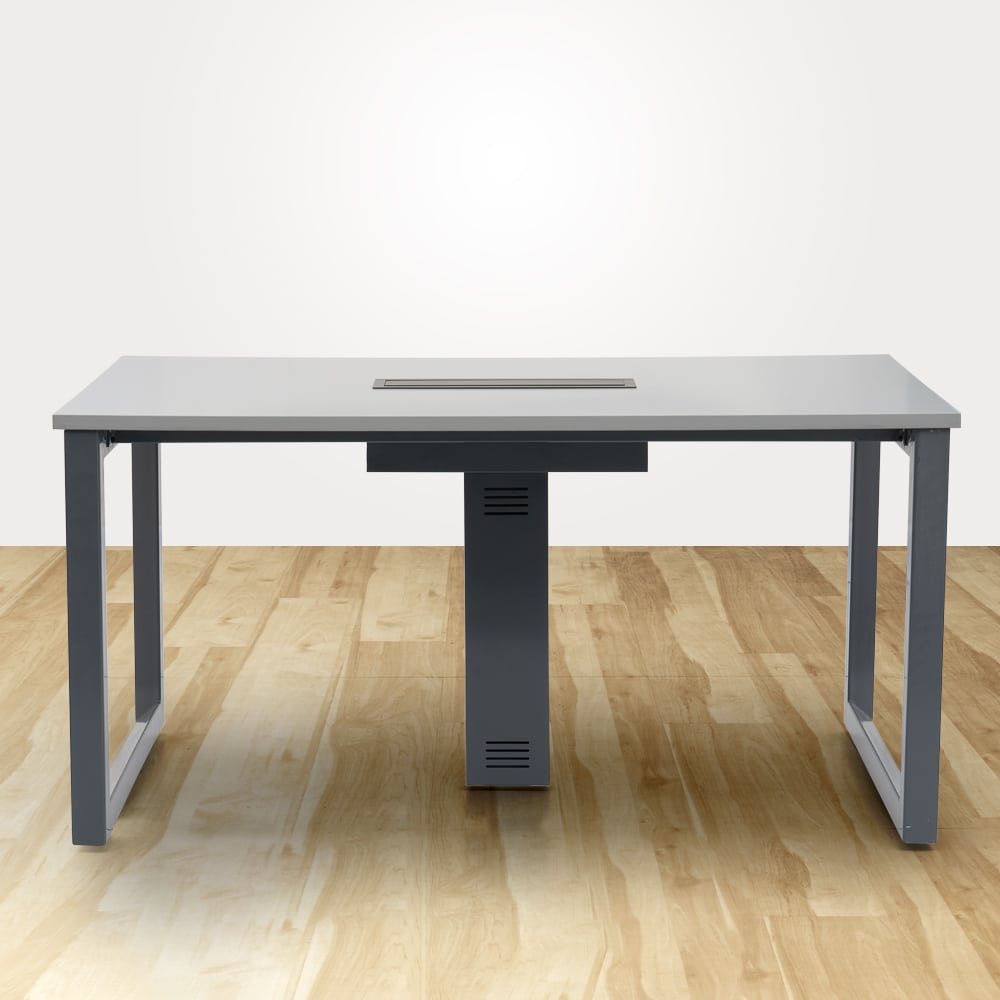 Meeting Table 5×3 Grey top for office – VERTEX SERIES