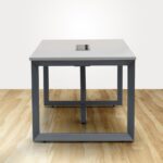 Meeting Table 5×3 Grey top for office – VERTEX SERIES