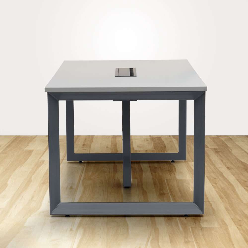 Meeting Table 5×3 Grey top for office – VERTEX SERIES