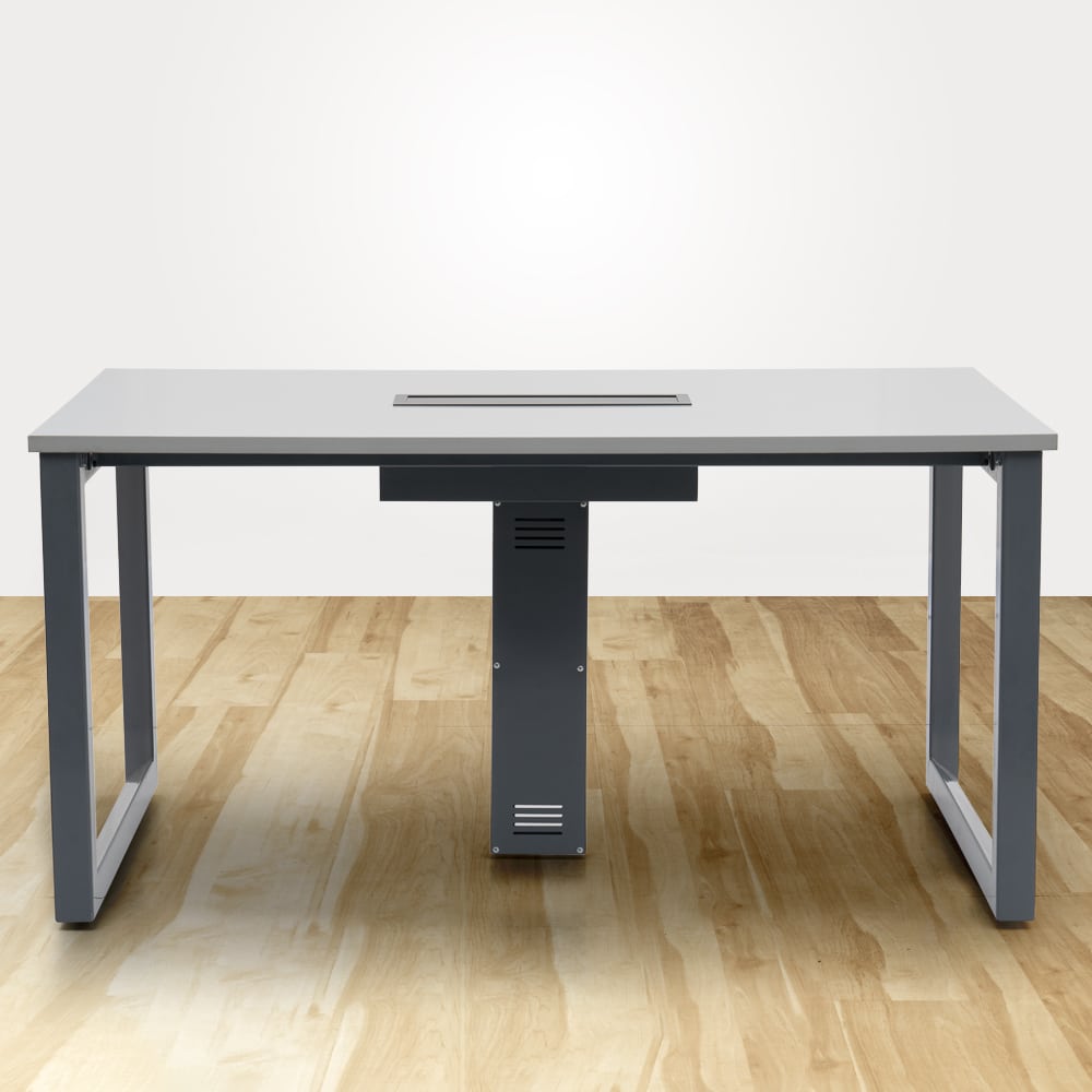 Meeting Table 5×3 Grey top for office – VERTEX SERIES