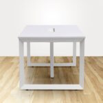 Meeting Table 5x3 White for Office - VERTEX SERIES