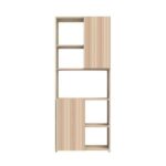 Modern Book Shelf cum Display Unit – Moldau Acacia light - Transteel