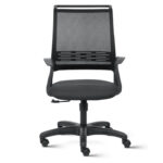 Perfect Mid Back Mesh Ergonomic Computer Chair with Fixed Arms