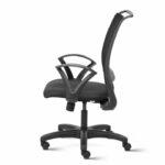 Perfect Mid Back Mesh Ergonomic Computer Chair with Fixed Arms