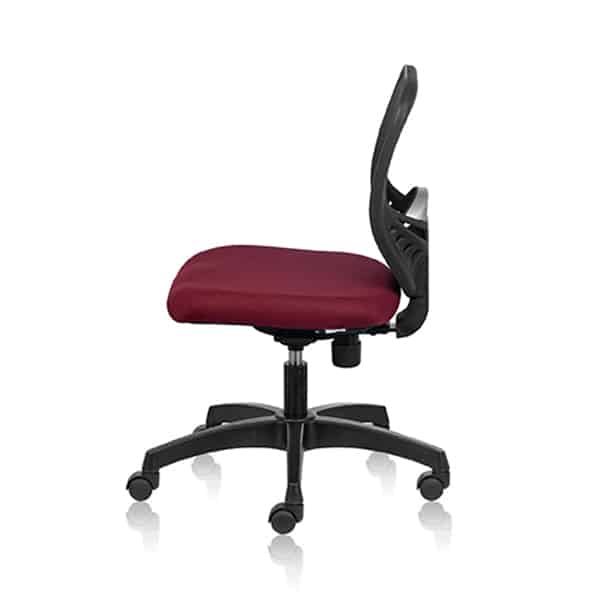 SWIFT-Low Back Ergonomic Chair With Out Arms - Blue-Transteel