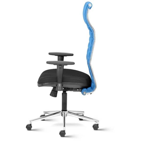Black Neo High Back Mesh Ergonomic Chair with adjustable Arms