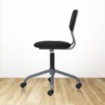 SPIN GREY Swivel Chair With Mesh Backrest and Padded Seat