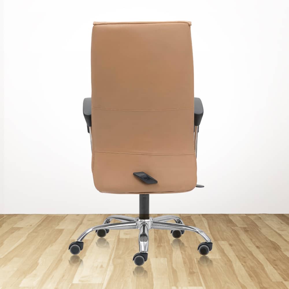 TRIUMPH High Back Ultra Premium Office Chair for Boss with Butterscotch Upholstery