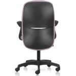 Jupiter Mid Back chair with upholstered Back , Seat and fixed arms