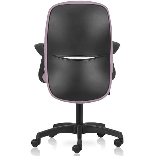 Jupiter Mid Back chair with upholstered Back , Seat and fixed arms