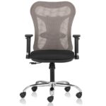 Helix Mid Back chair with 2D arms , adjustable lumbar support and Synchro tilt with multiple lock
