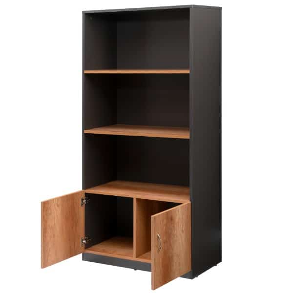 Book / Filing Shelf with bottom cabinet