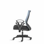 Reflex Mid Back Ergonomic Chair with Fixed Arms
