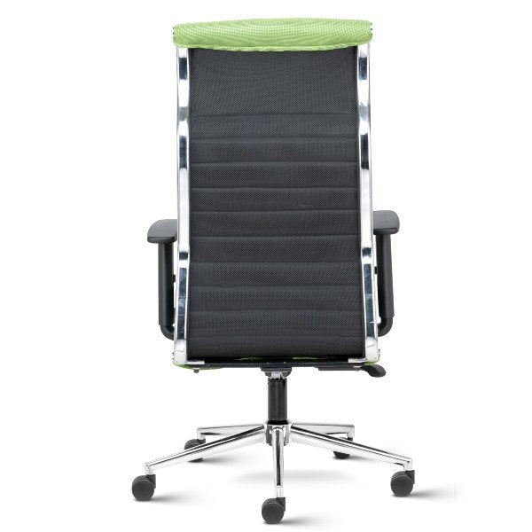 Black Neo High Back Ergonomic Mesh Backrest chair with adjustable arms