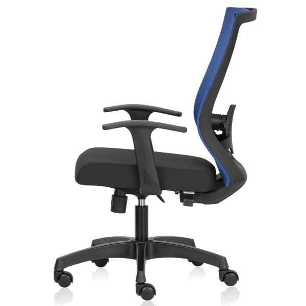 Siren Mid Back Ergonomic Chair with Height and Depth adjustable lumbar support