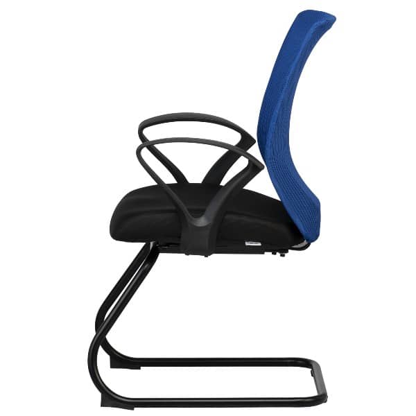 Atos Low back Mesh Visitor chair with arms