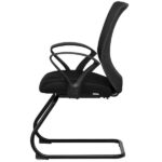 Atos Low back Mesh Visitor chair with arms