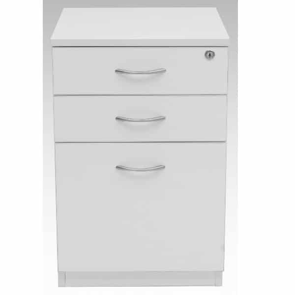 Oslo 3 Drawer Pedestal with lock