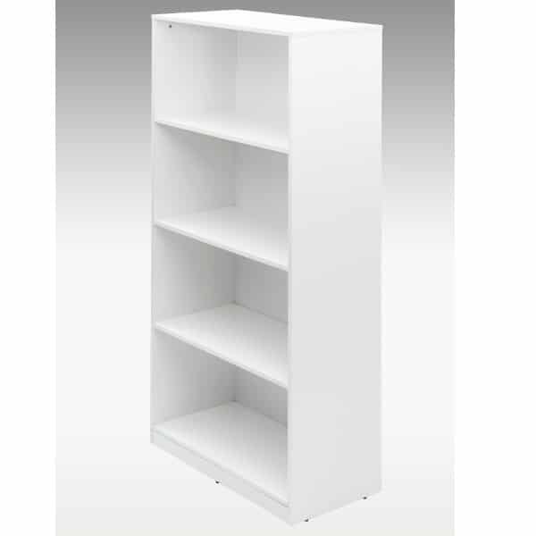 Oslo White Open Book Shelf