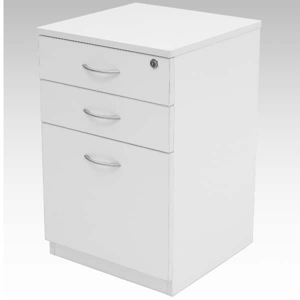 Oslo 3 Drawer Pedestal with lock