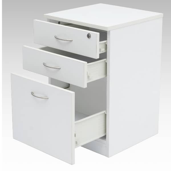 Oslo 3 Drawer Pedestal with lock