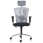 Relay Ultra Mesh High Back chair with 2D Adjustable arms , Multi lock and Steel chrome base