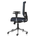 Matrix Mesh Mid Back chair with 2D Adjustable arms , Multiple position tilt lock and chrome plated base