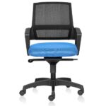 I-Express Mesh low Back chair with knee tilt with multiple position lock