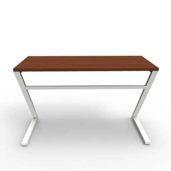 ZED Computer Table -WHITE- TRANSTEEL